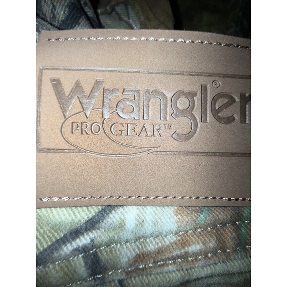 Vintage Mens Hunter Wrangler Realtree Camo Pants Size 38x30 ProGear Hunting Y2K - Picture 3 of 6
